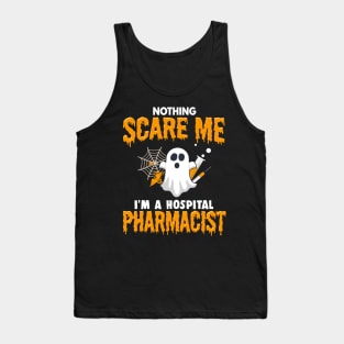 Hospital Pharmacist Halloween Boo Tank Top